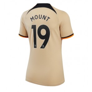 Chelsea Mason Mount #19 kläder Kvinnor 2022-23 Tredje Tröja Kortärmad